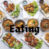 Person reciting a dua before eating, seeking Allah’s blessings and expressing gratitude for the meal.