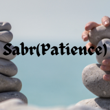 Person reciting a dua for sabr, asking Allah for strength and patience during difficult times.